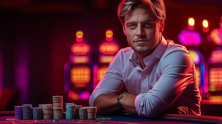Tampilan meja Teen Patti live dealer di rambo77